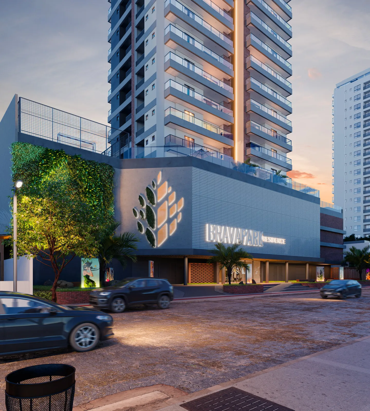 Apartamento 2 dormitórios (sendo 1 suíte) + banheiro social à venda em Praia Brava, Itajaí, foto 2