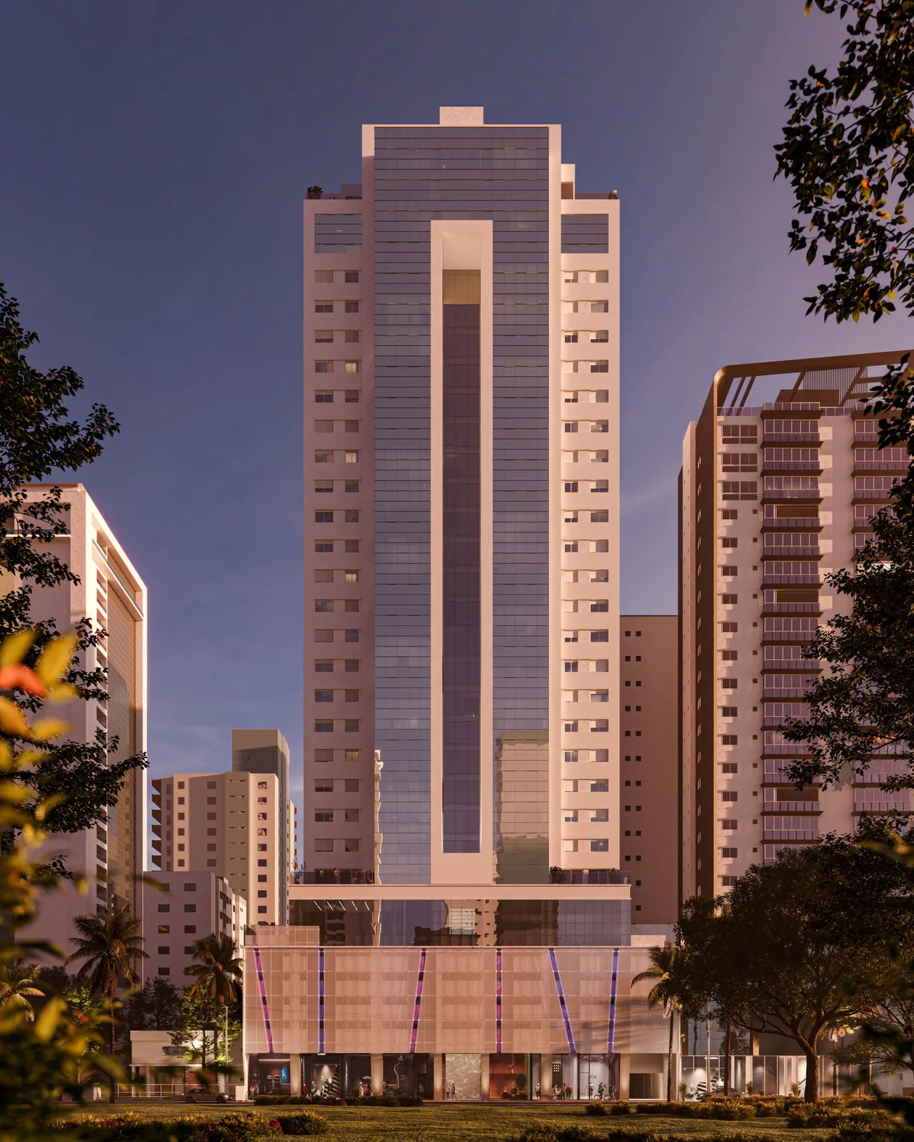 Diamond Crystal Tower – Centro, Balneário Camboriú